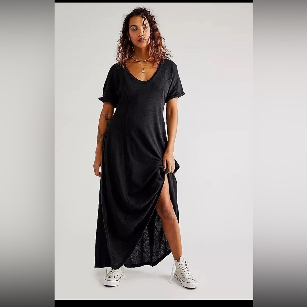 Free People Beach Meadow t-shirt dress size M